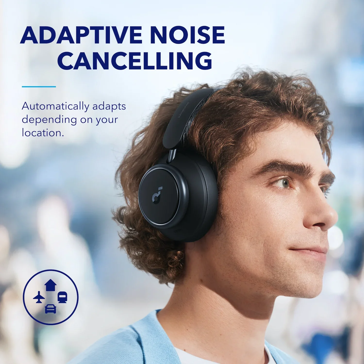 soundcore Space Q45 | Long-Lasting Noise Cancelling Headphones - Image 5