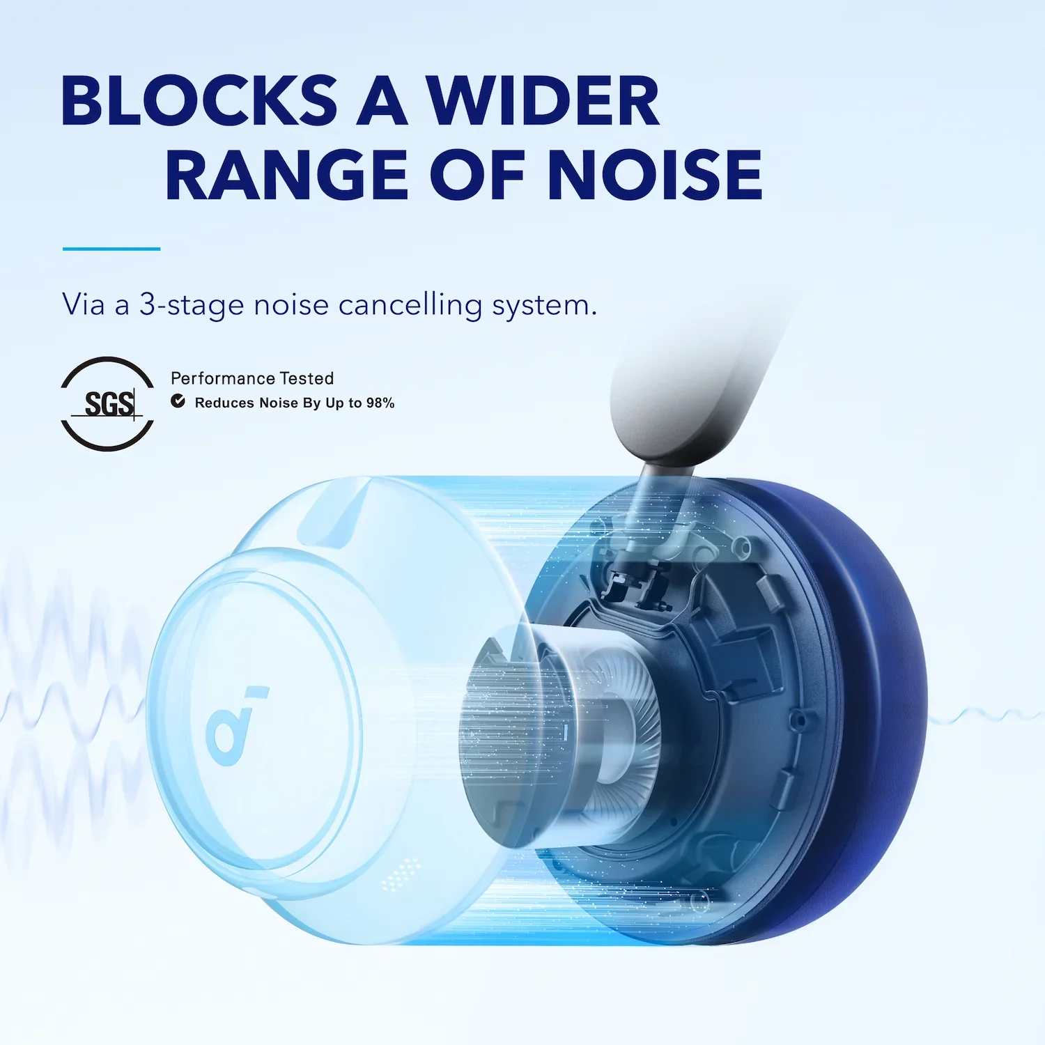 soundcore Space Q45 | Long-Lasting Noise Cancelling Headphones - Image 6