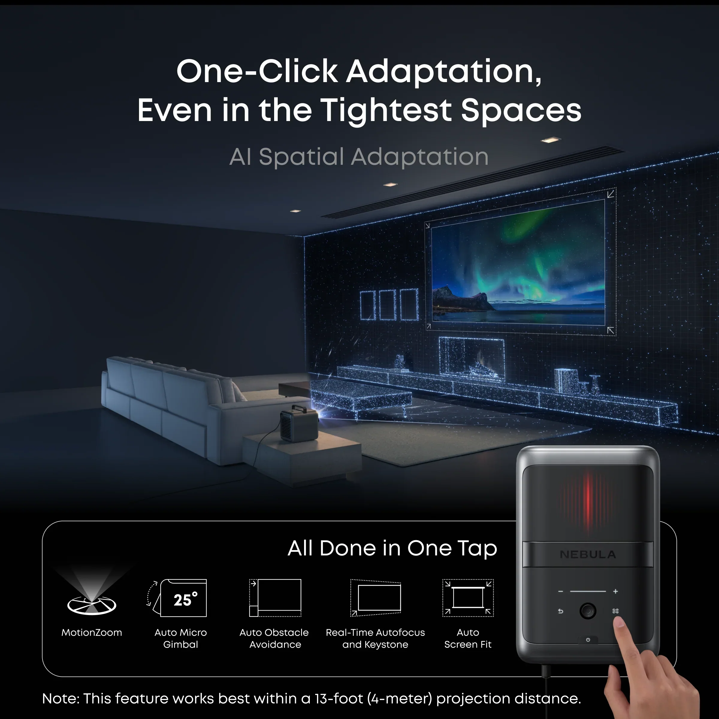 Nebula X1 | 4K Triple Laser Projector & Wireless Satellite Speaker - Image 11