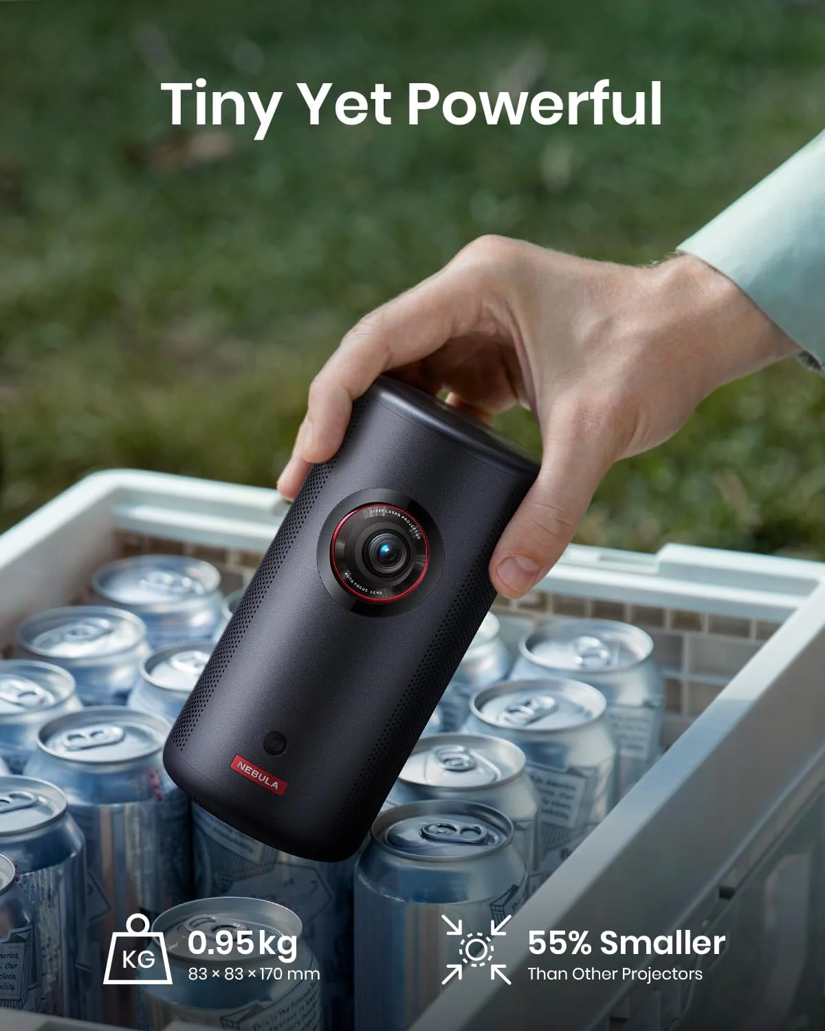 Capsule 3 Laser | Laser-Powered Mini Projector - Image 4