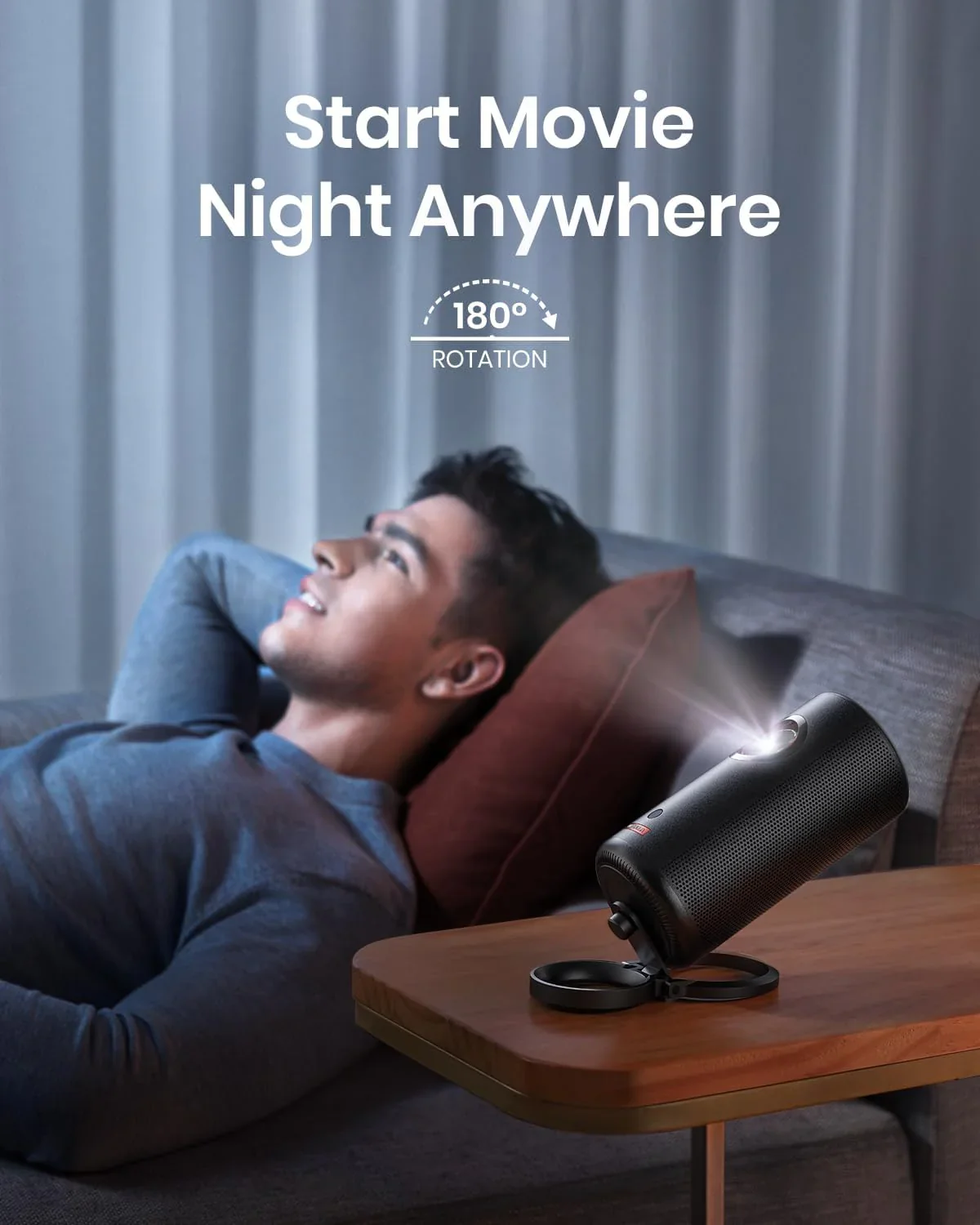 Capsule 3 (New) | 1080p Mini Google TV Projector - Image 14