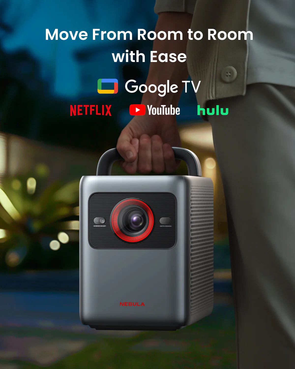 Cosmos 4K SE | Dolby Vision Projector with Google TV - Image 5
