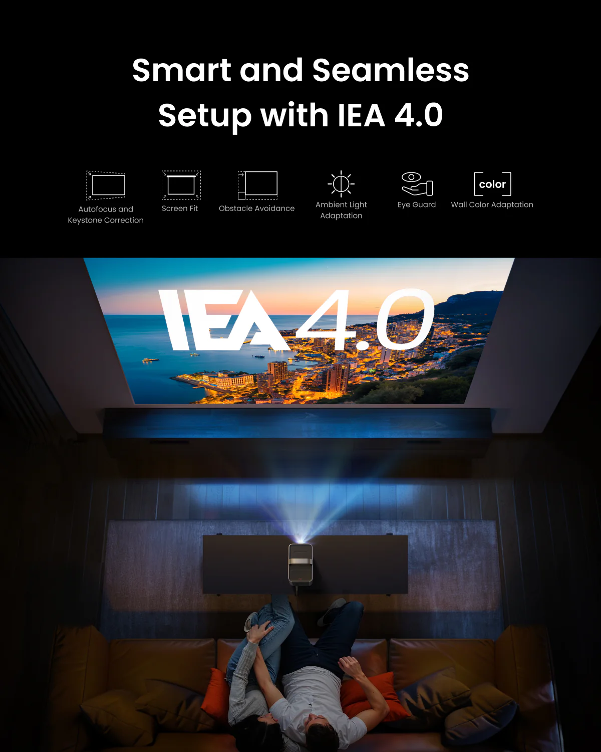 Cosmos 4K SE | Dolby Vision Projector with Google TV - Image 6