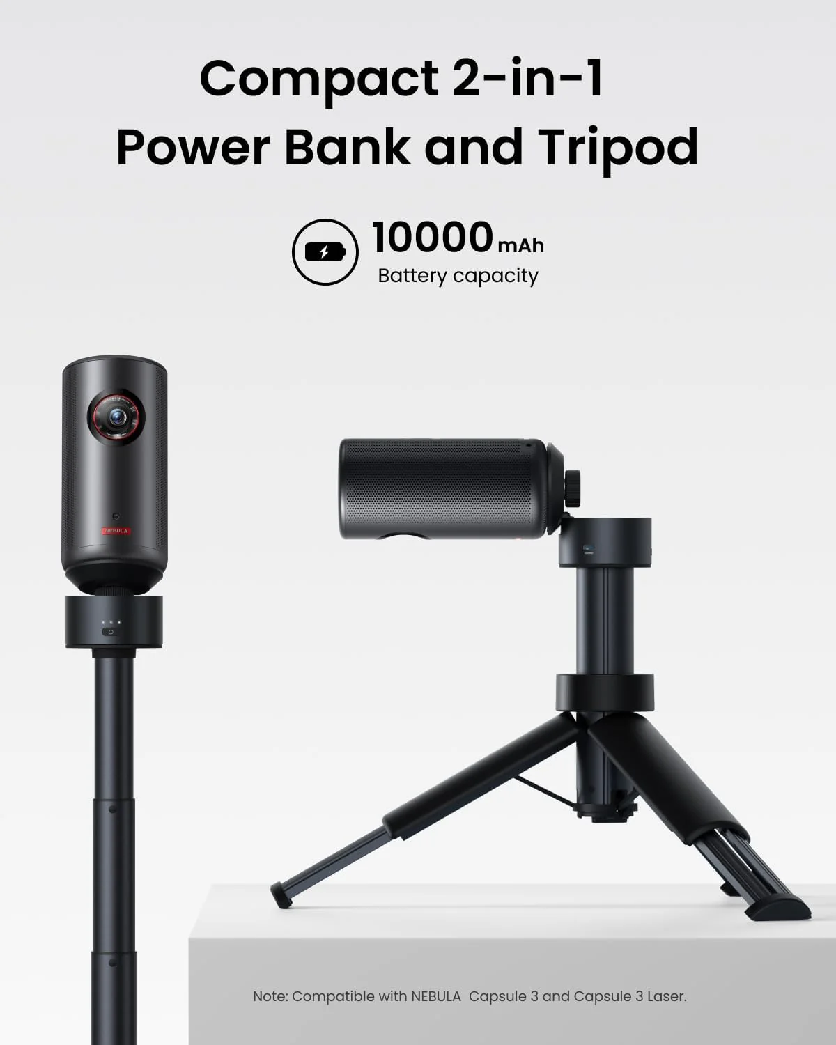 soundcore Nebula Capsule Power Bank Tripod - Image 3
