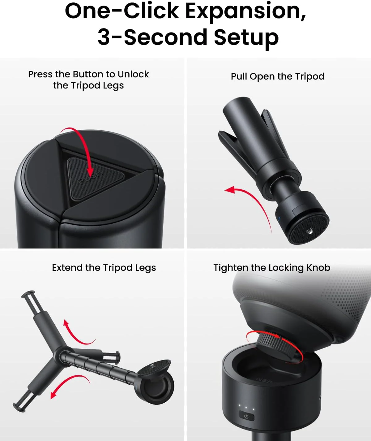 soundcore Nebula Capsule Power Bank Tripod - Image 8