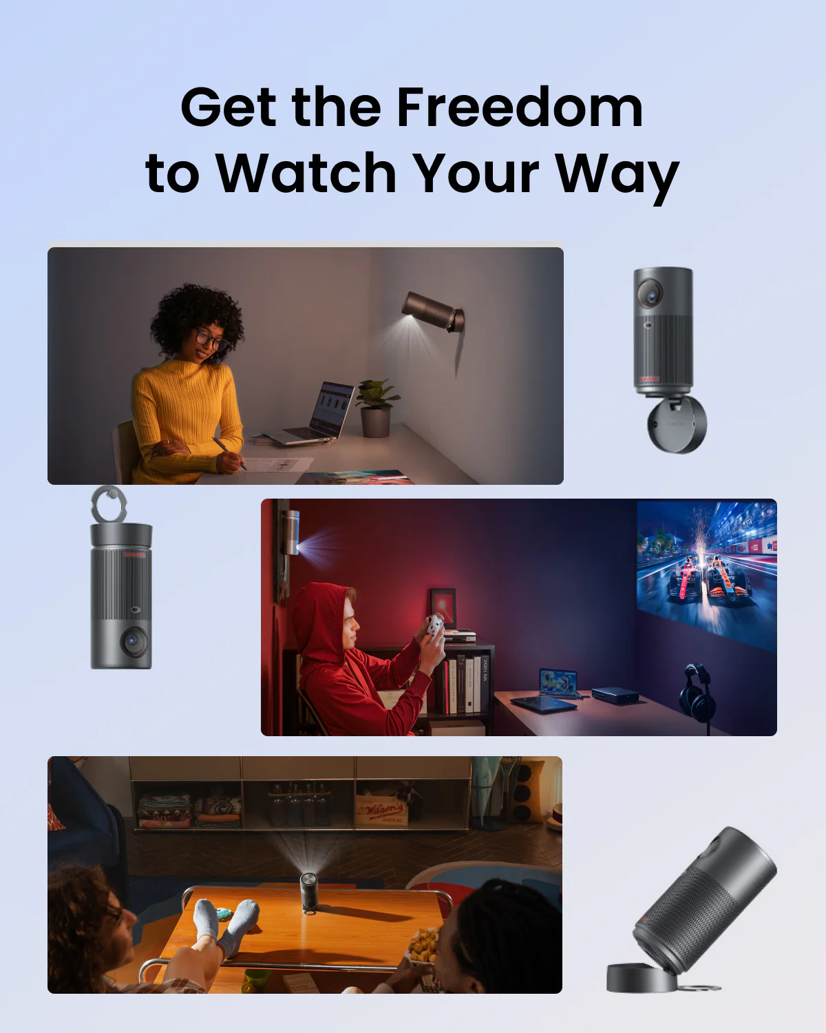 Capsule Air | Google TV Projector - Image 4