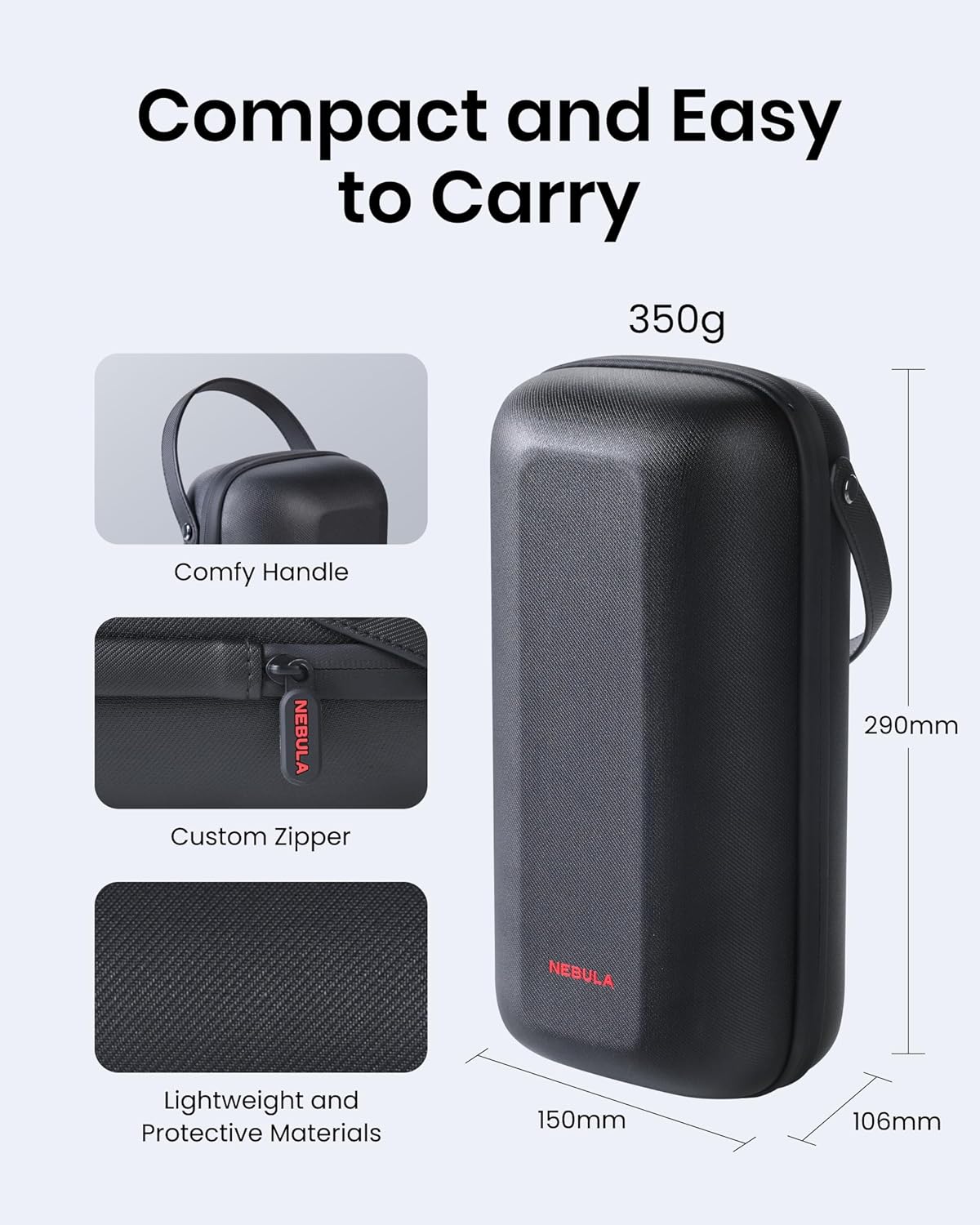 soundcore Nebula Capsule 3 Official All-in-One Travel Case - Image 6